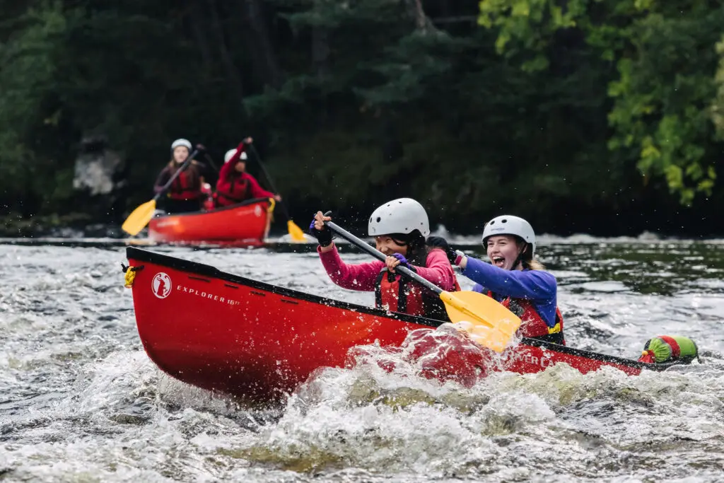 Canoe expedition for the Duke of Edinburgh award
